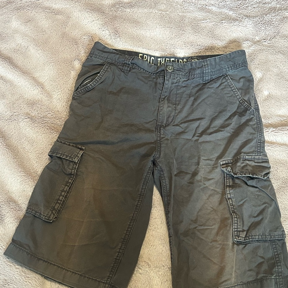 ❤️(5 for 20$)❤️Epic Threads Gray Utility Shorts Durable Cotton Blend
